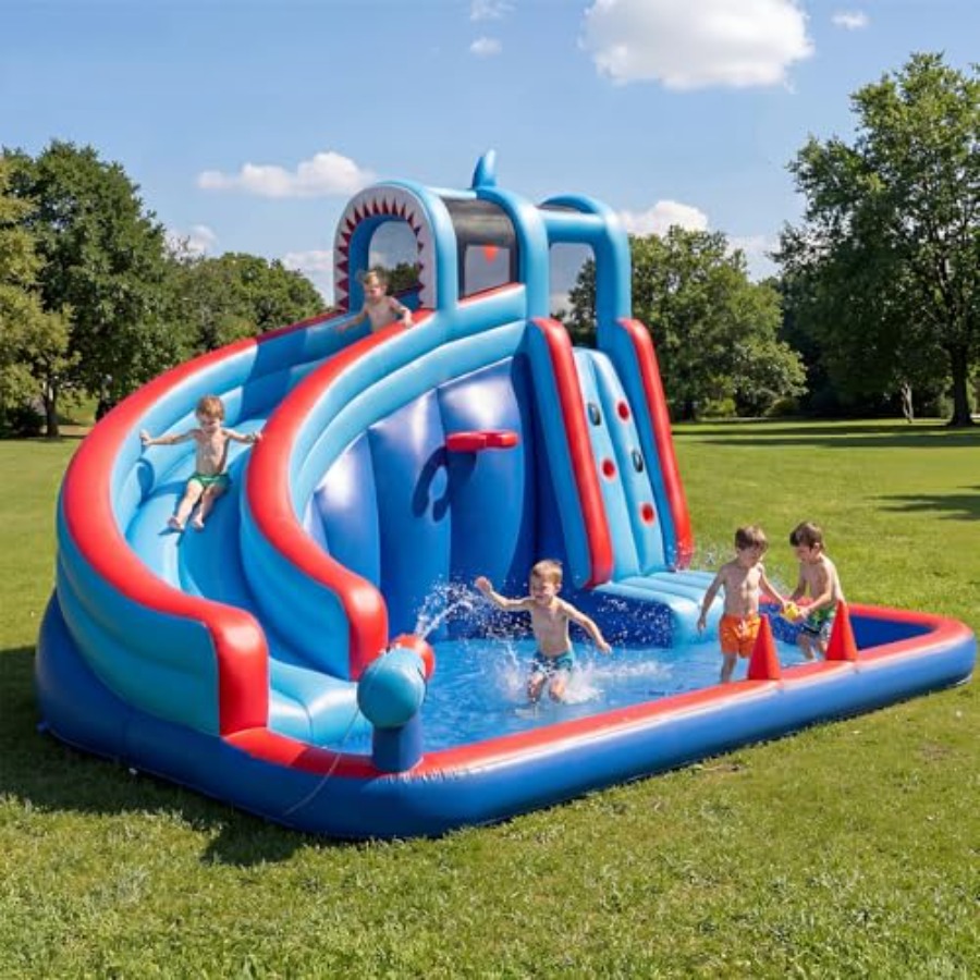 Water Slide Inflatable - Opblaasbare waterglijbaan voor kinderen voor in