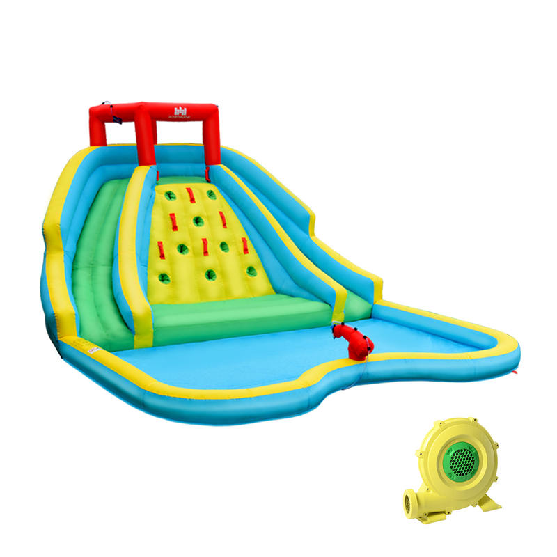 Water Slide Inflatable - Opblaasbaar waterpark springkasteel met dubbele glijbaan