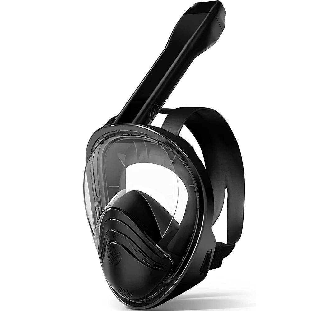 Snorkel Mask Full Face - Nieuw volgelaatsduikmasker met geüpgraded ademhalingssysteem Anti-condens
