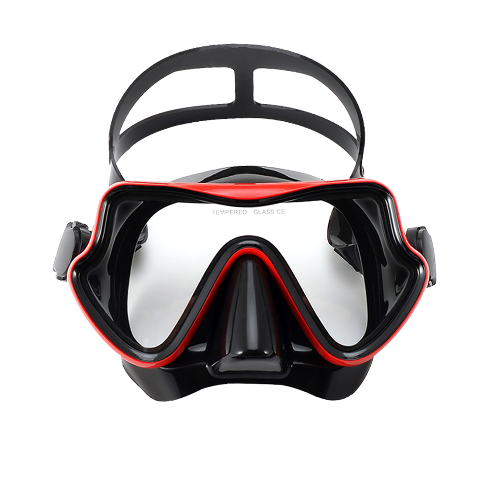 Snorkel Mask Full Face - Duikmasker Zwembril Scuba Snorkel Siliconen Rok