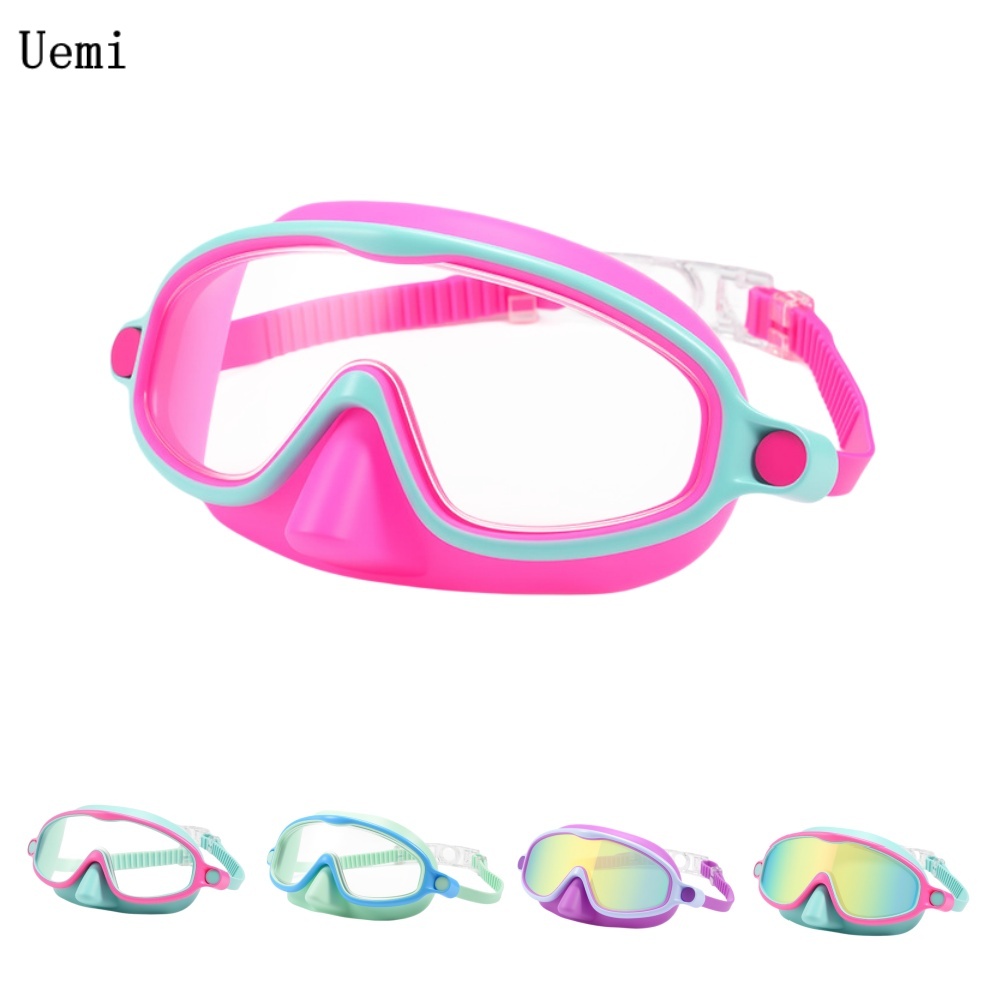 Swim Goggles Anti Fog Uv - Zwembril voor kinderen met neusafdekking UV