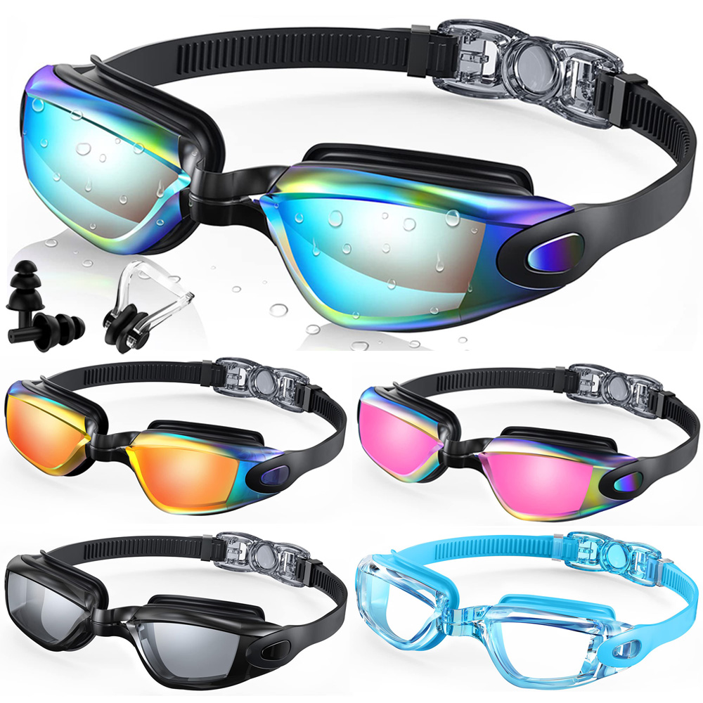Swim Goggles Anti Fog Uv - Zwembril Professionele waterdichte zwembril Bril Anti-condens