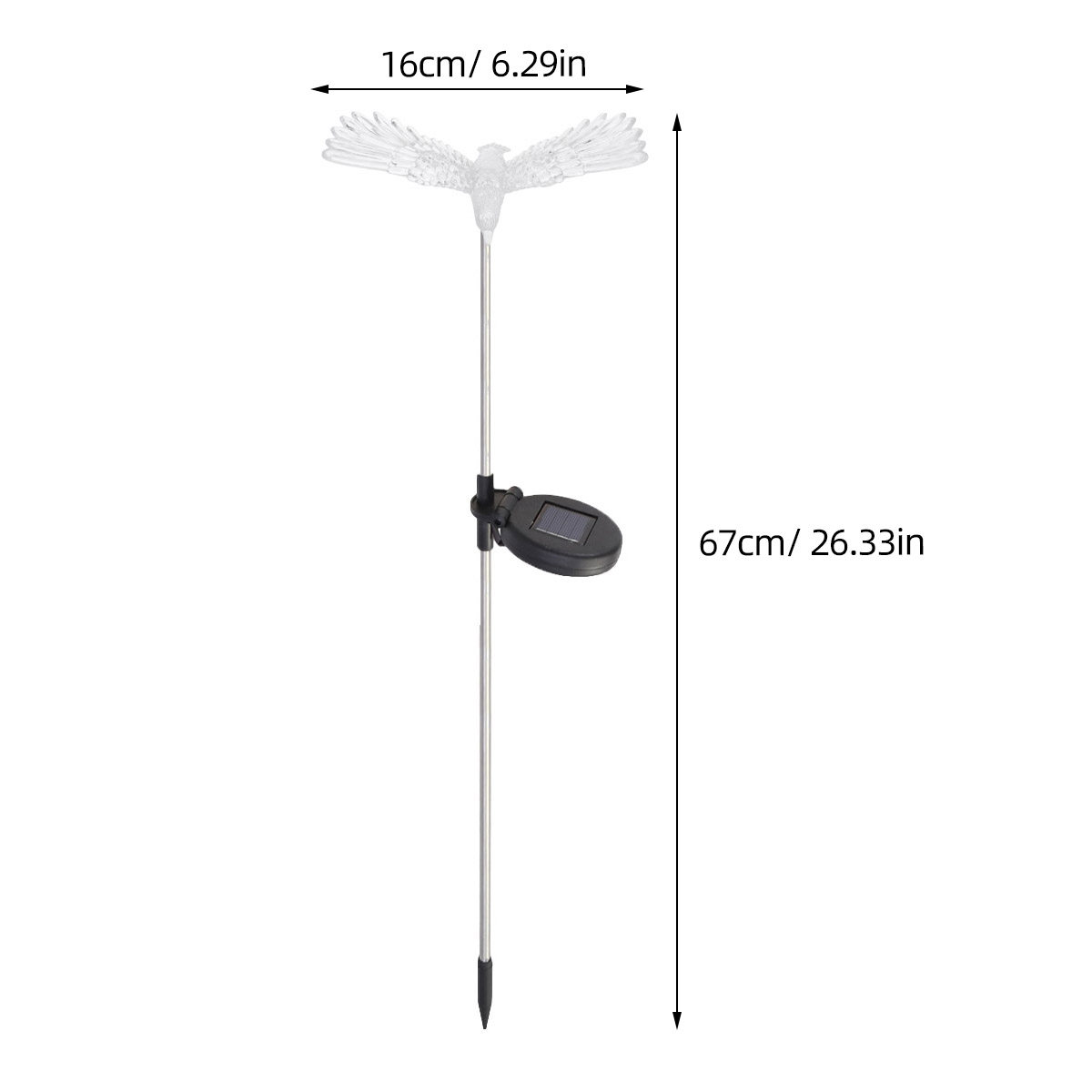 Solar Vogel Tuinlamp IP65 Wate - Pool Light Solar Rechargeable recensie en prijs