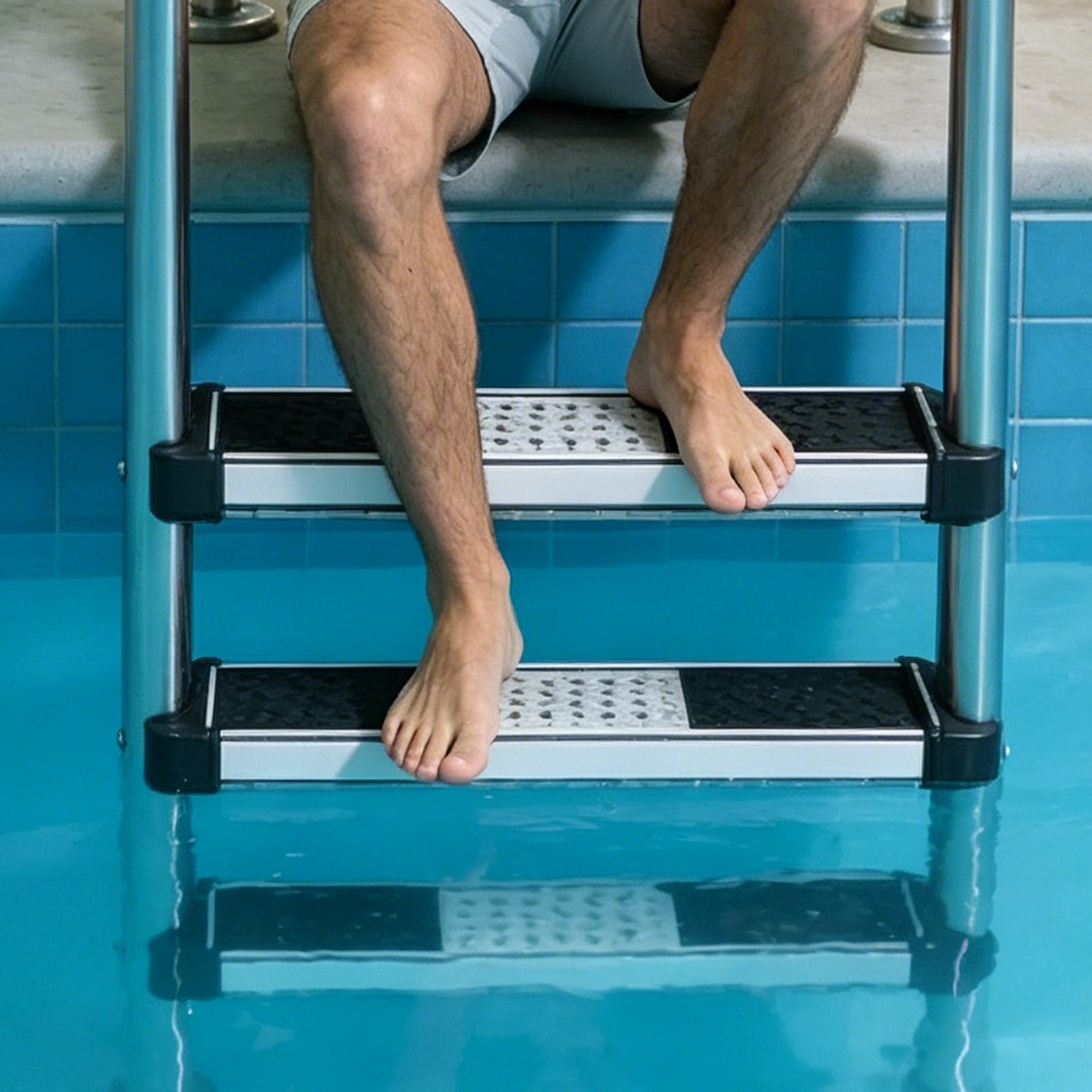 Inground zwembadtrap treden 1, - Pool Ladder Above Ground recensie en prijs
