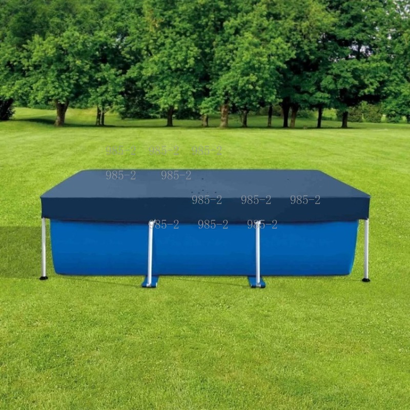 Vierkante stofhoes voor zwemba - Pool Cover Waterproof recensie en prijs