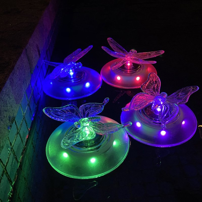 Outdoor Solar Multi-color Drij - Pool Light Solar Rechargeable recensie en prijs