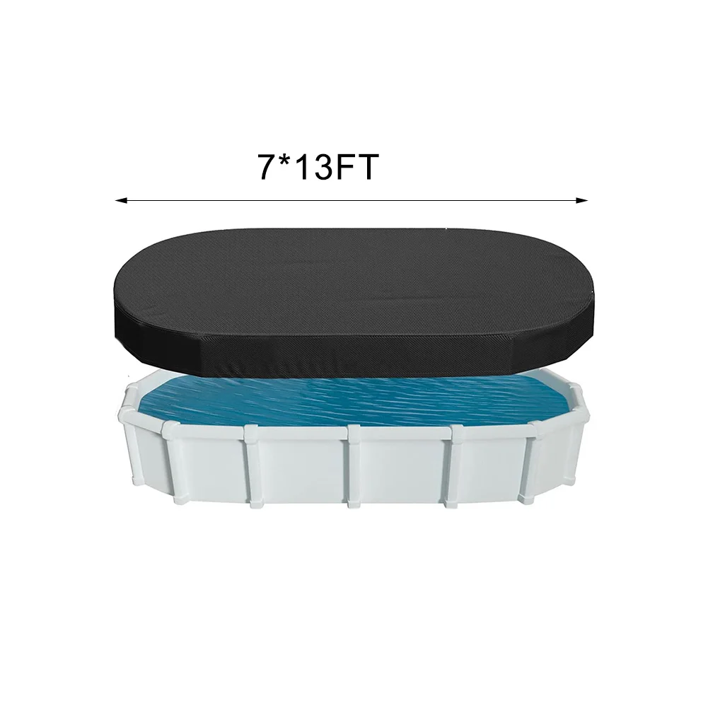 Ovale zwembadafdekking op zonn - Pool Cover Waterproof recensie en prijs