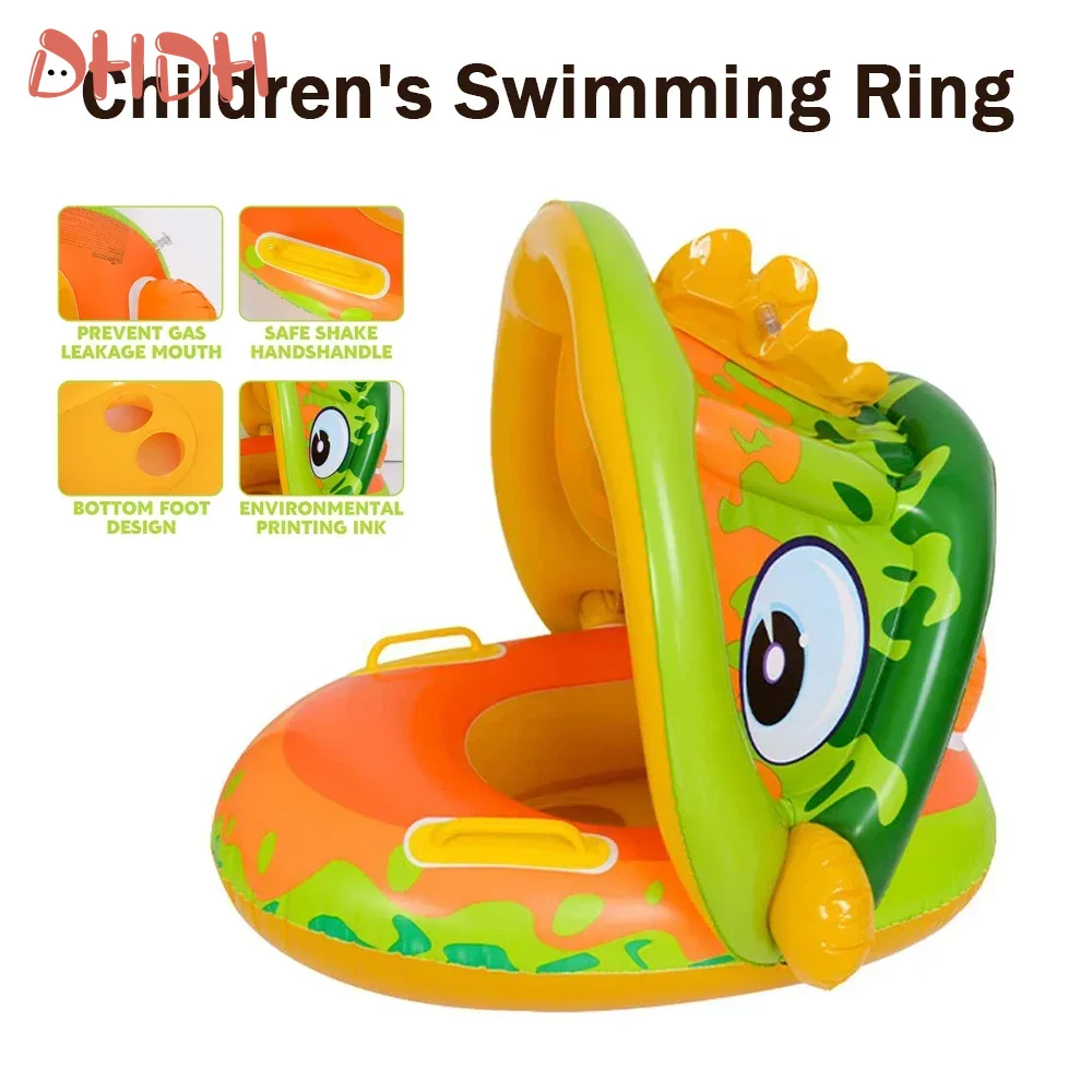 Babyzwemband met zonnescherm – - Pool Float Ring Inflatable recensie en prijs