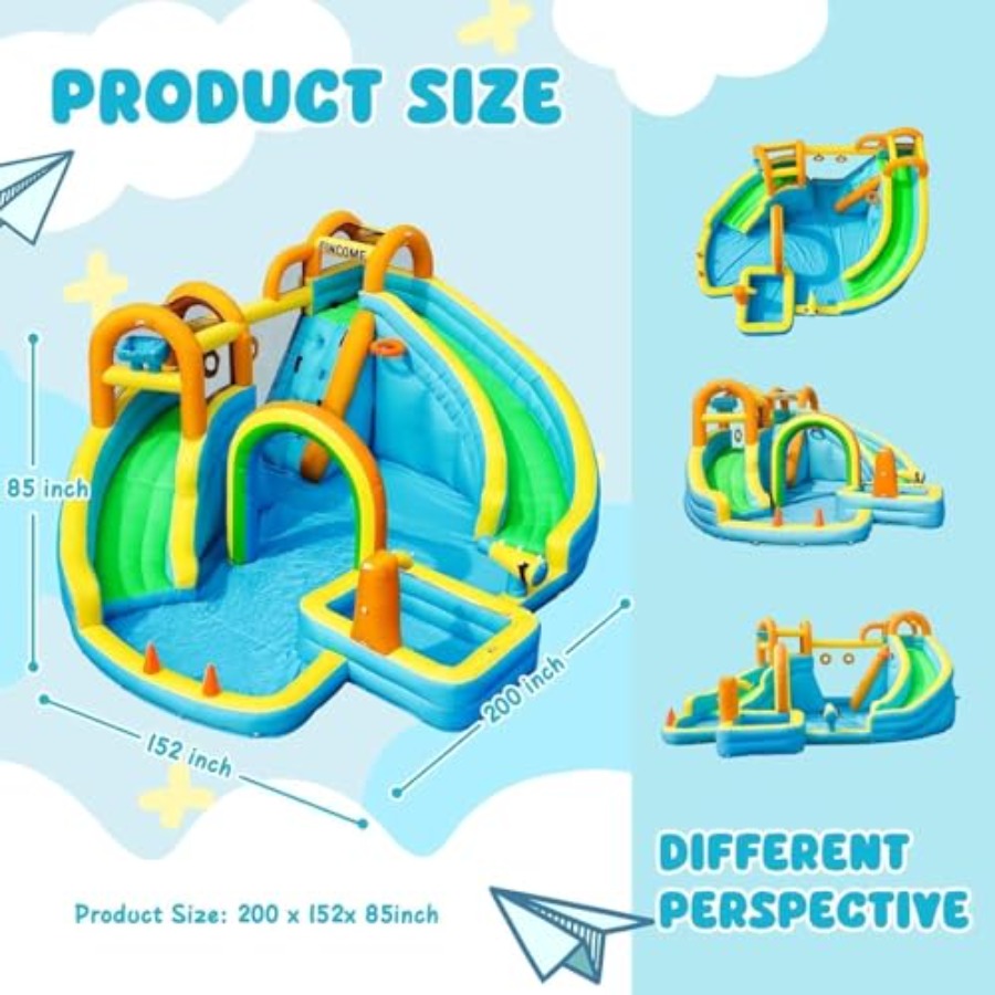 Opblaasbaar waterglijbaanpark  - Water Slide Inflatable recensie en prijs