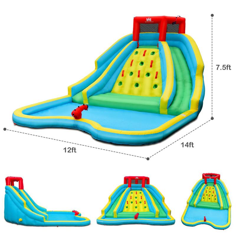 Opblaasbaar waterpark springka - Water Slide Inflatable recensie en prijs
