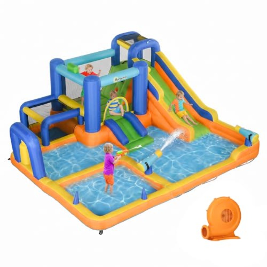 Opblaasbare waterglijbaan 7-in - Water Slide Inflatable recensie en prijs