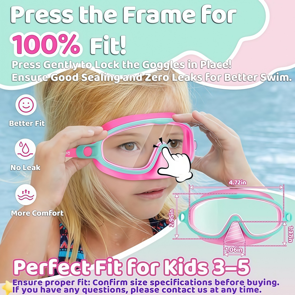 Zwembril voor kinderen met neu - Swim Goggles Anti Fog Uv recensie en prijs
