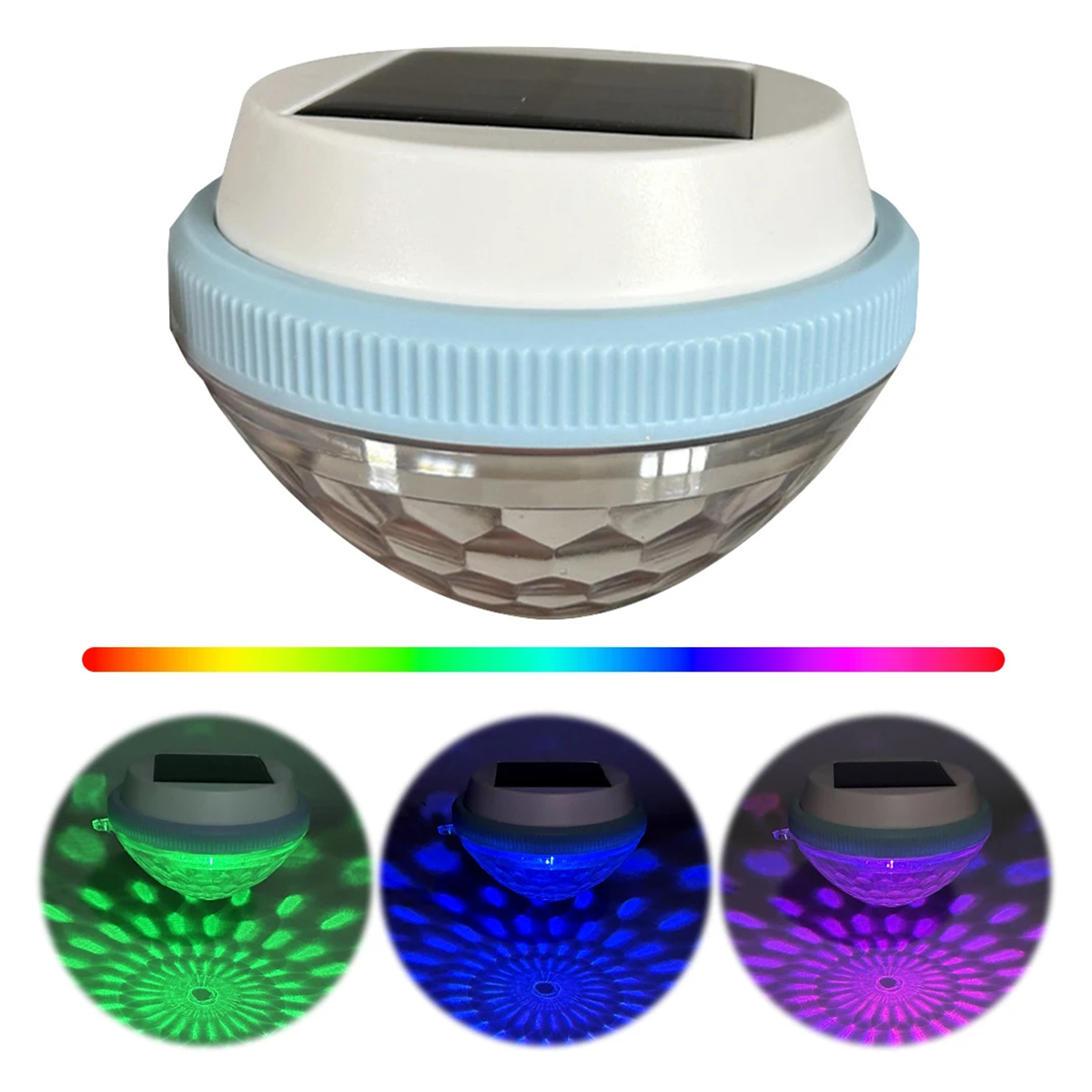 Zonne-energie drijvend zwembad - Pool Light Solar Rechargeable recensie en prijs