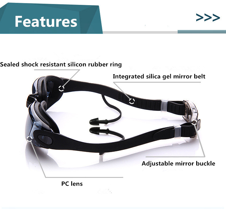Zwembril Volwassen zwembadbril - Swim Goggles Anti Fog Uv recensie en prijs
