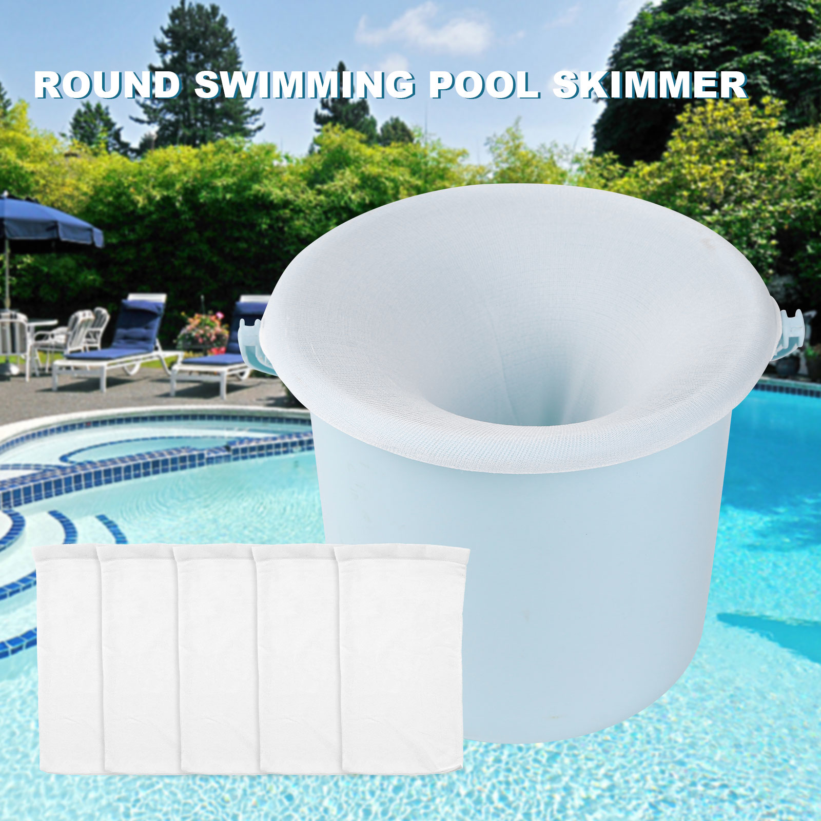 100-5PCS Zwembad Skimmer Sokke - Pool Skimmer Net recensie en prijs