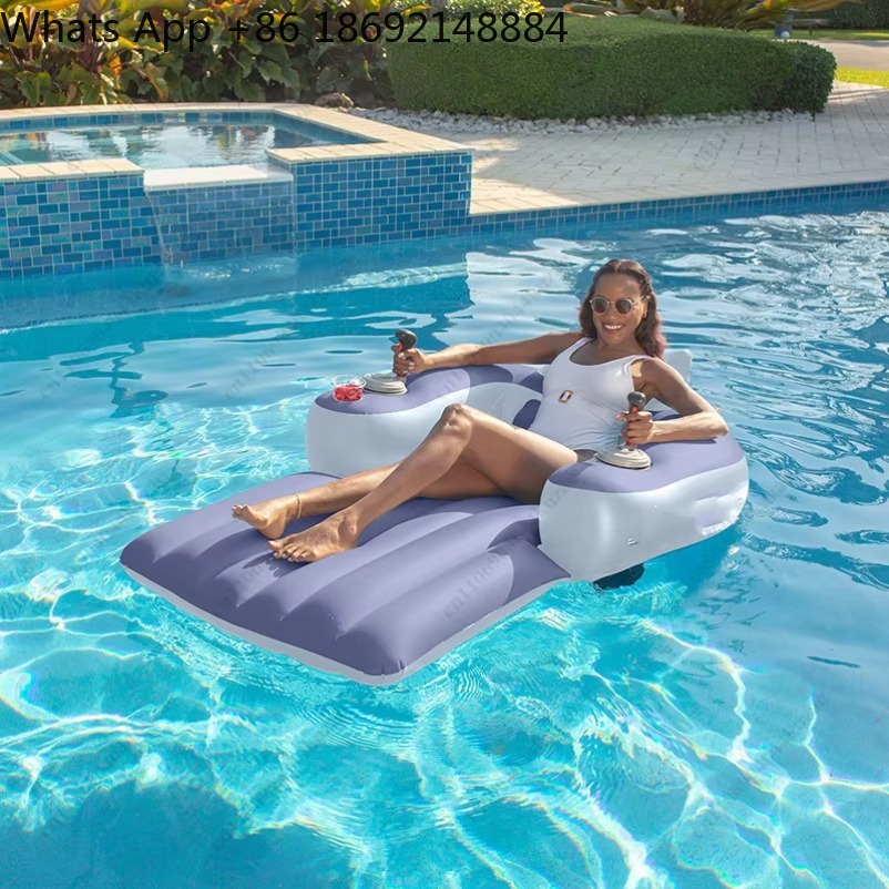 Nieuwe opblaasbare waterstoel  - Pool Lounger Inflatable recensie en prijs