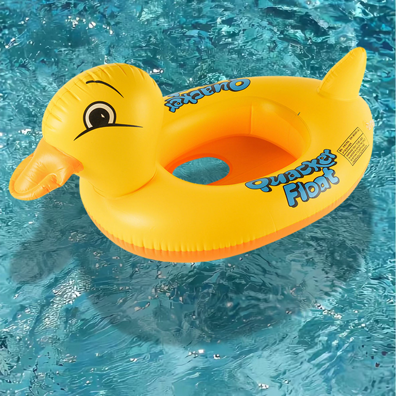1PC eendvormige verdikte opbla - Pool Float Ring Inflatable recensie en prijs