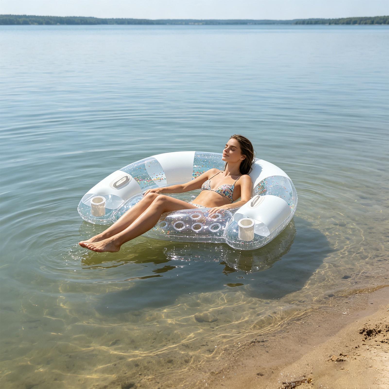 Opblaasbare ligstoel voor zwem - Pool Lounger Inflatable recensie en prijs