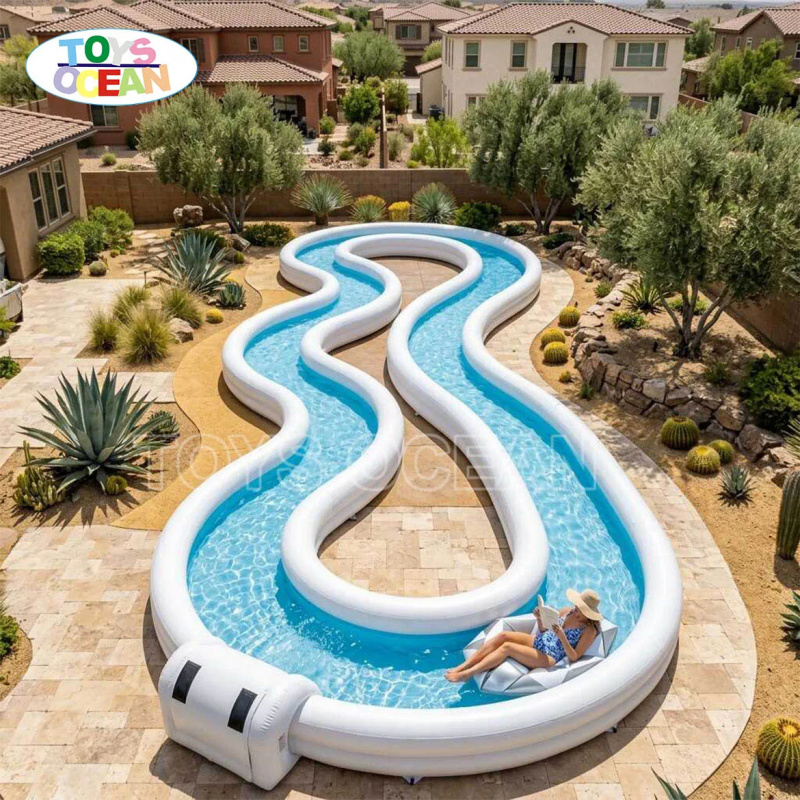 Commerciële opblaasbare Lazy R - Water Slide Inflatable recensie en prijs