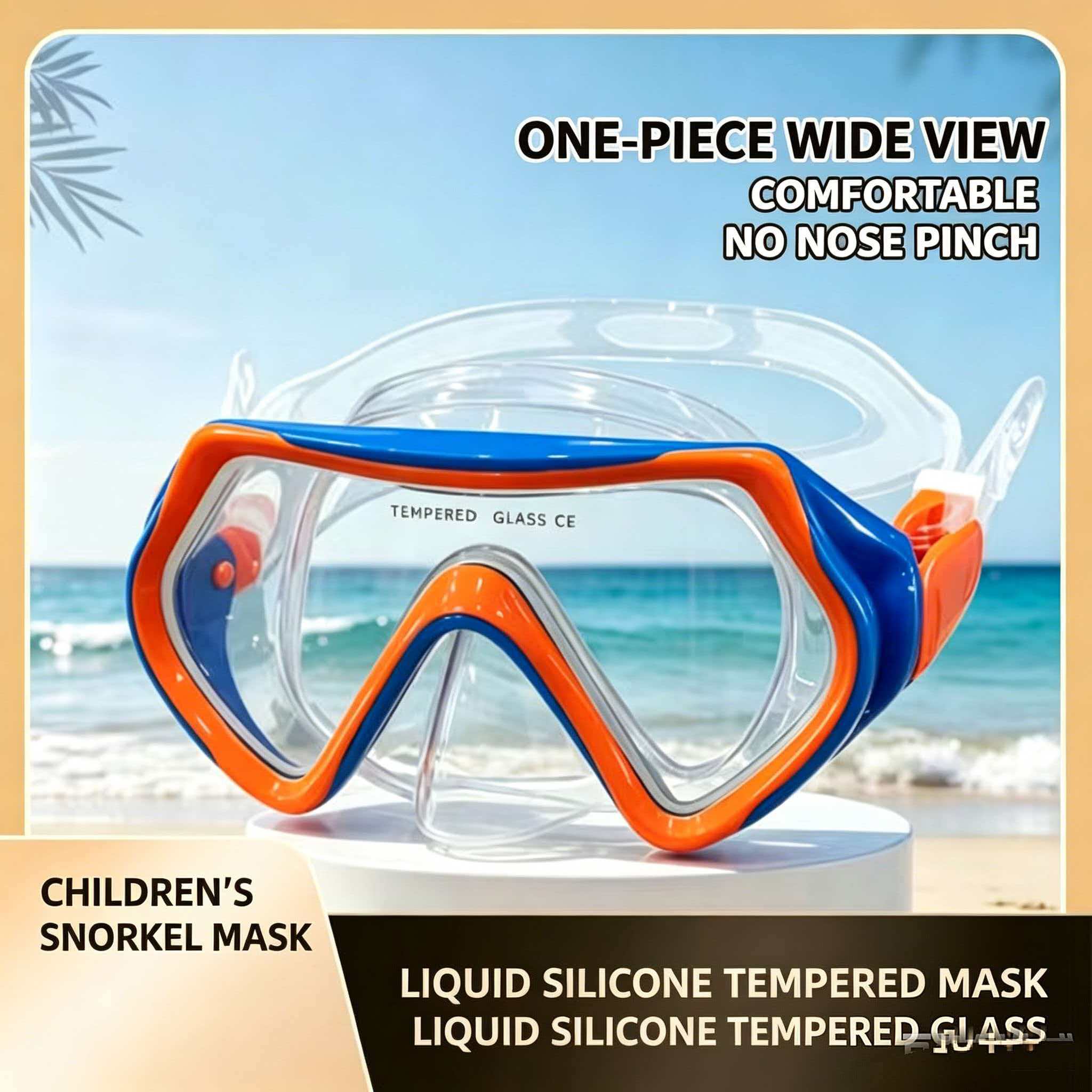 Nieuwe stijl volledig droge sn - Snorkel Mask Full Face recensie en prijs