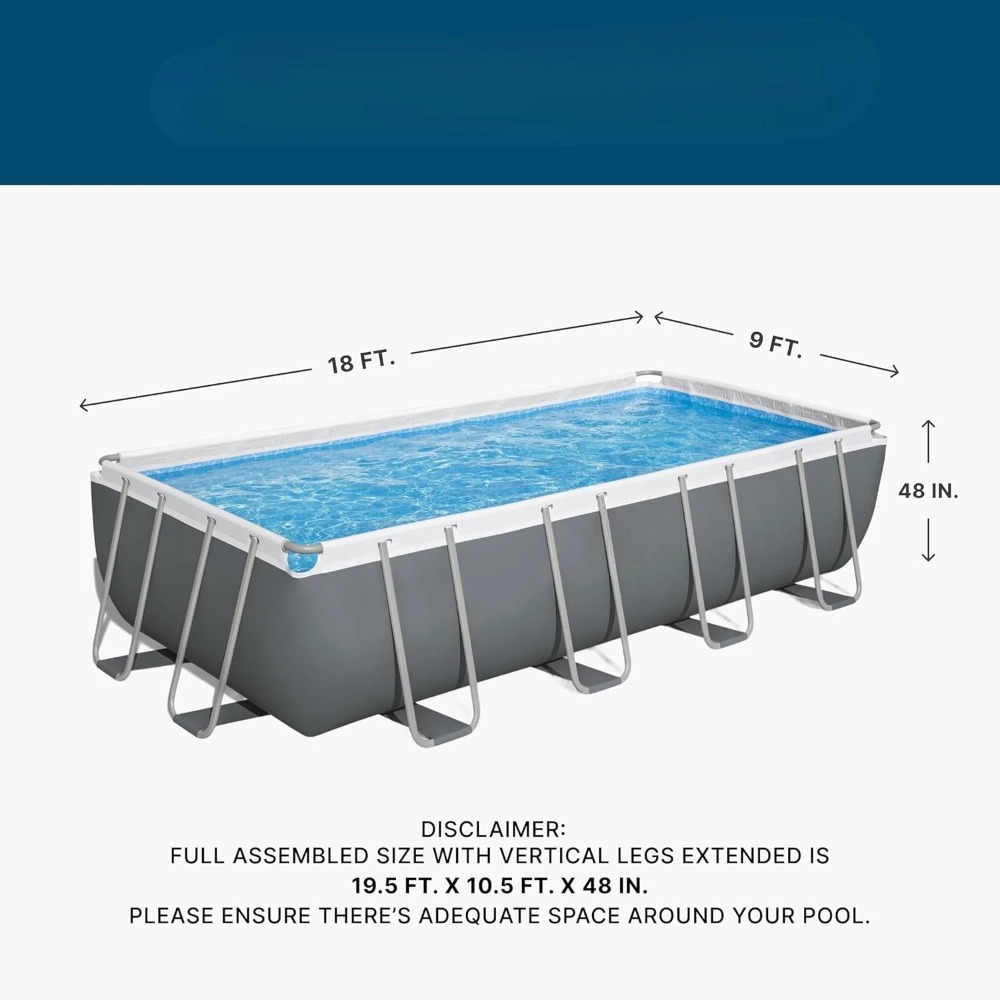 Rechthoekig bovengronds zwemba - Pool Ladder Above Ground recensie en prijs